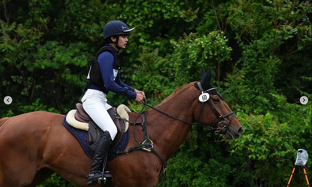 Teenage equestrian set for a bigger gallop
