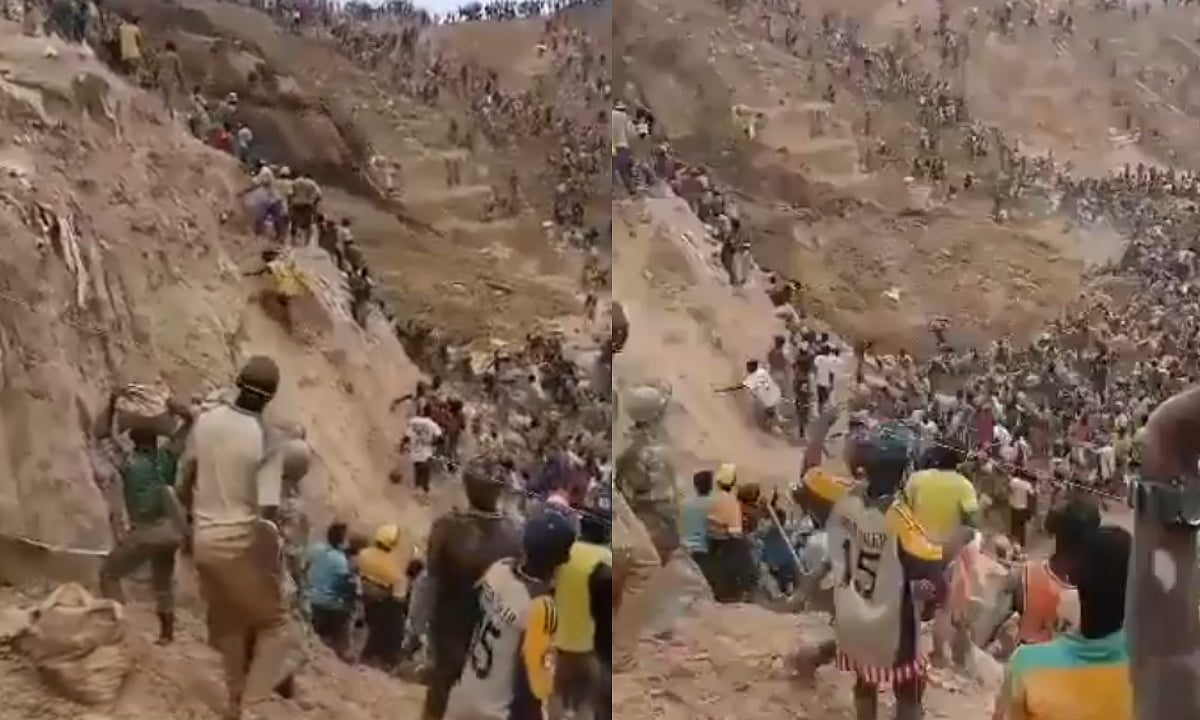 At least 100 killed in landslide at illegal gold mine in Central African Republic