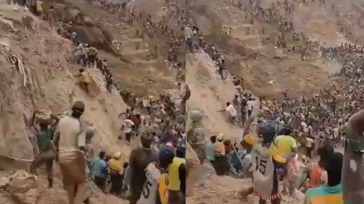 At least 100 killed in landslide at illegal gold mine in Central African Republic