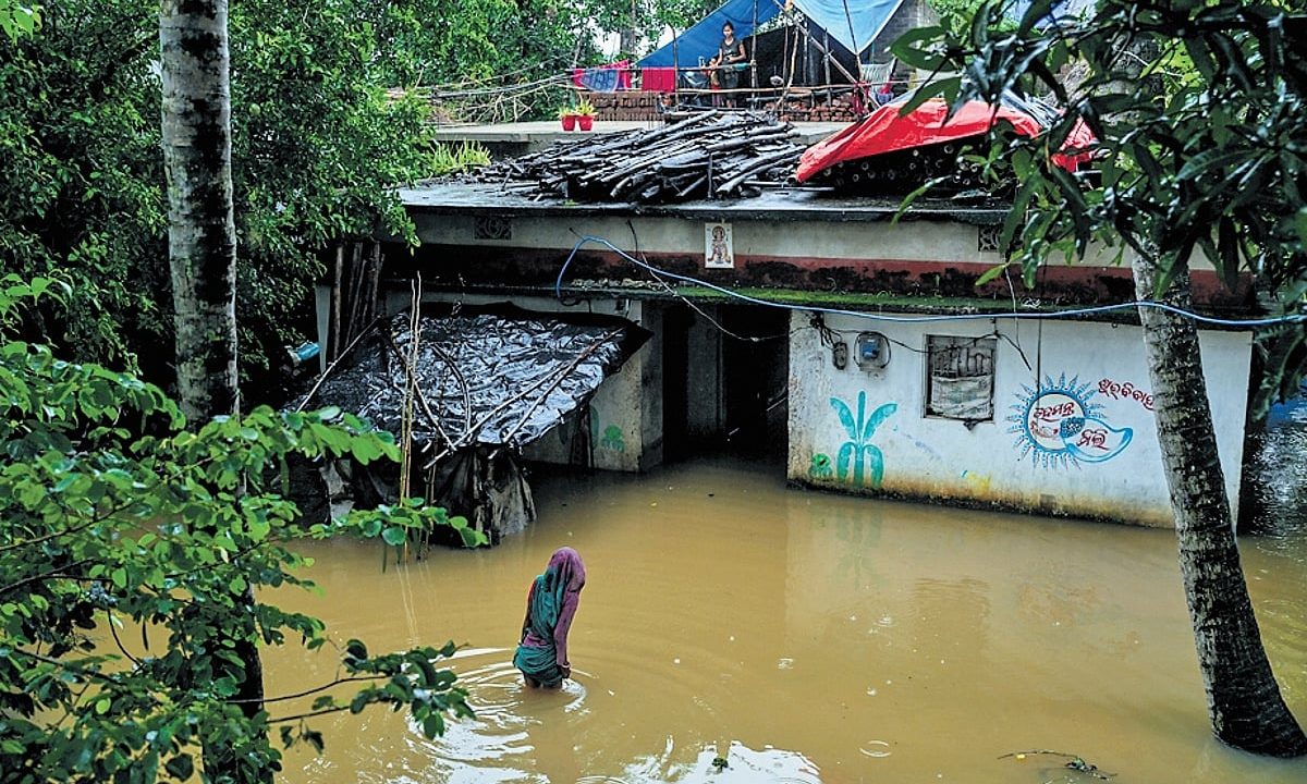 In Odisha four floods created chaos across state