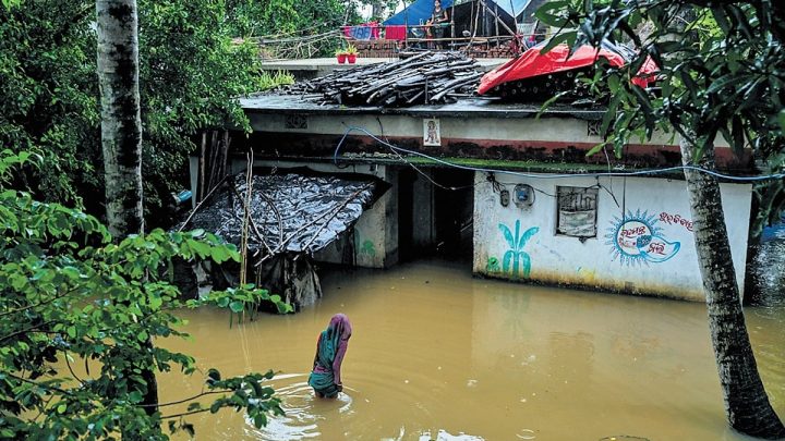 In Odisha four floods created chaos across state