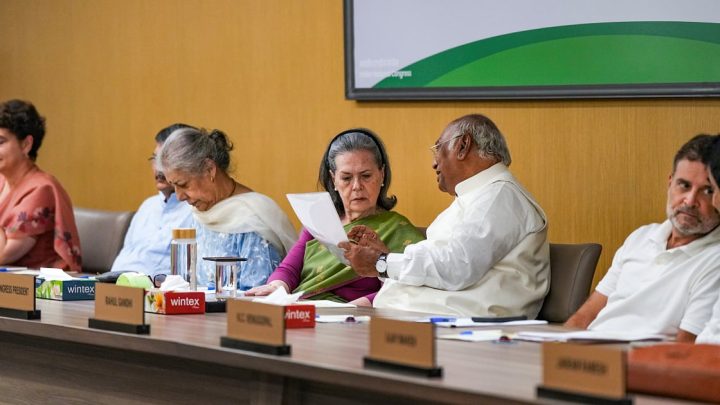 Congress to launch nationwide campaign on paper leak, 'chanda chori'; resolves to sing 2 stanzas of Vande Mataram