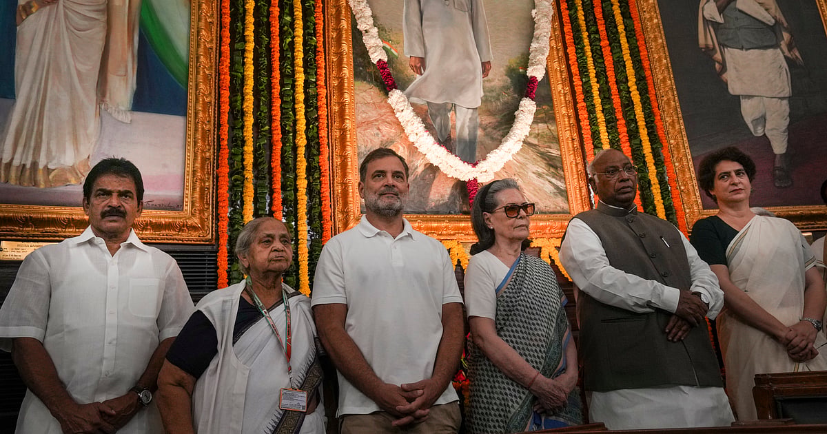 Rahul Gandhi shares Sonia Gandhi’s memoir on Rajiv Gandhi’s birth anniversary