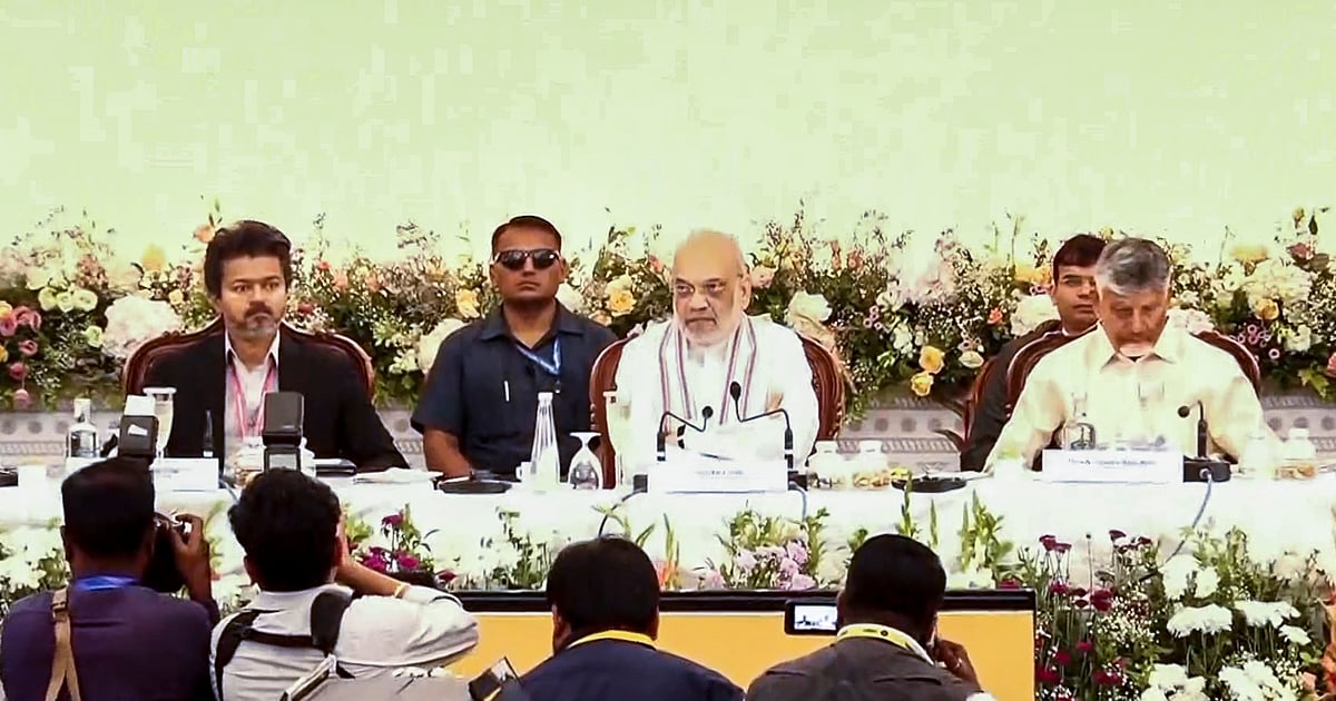 Amit Shah chairs southern CMs conclave; DKS flags delimitation, Vijay-Satheesan hold key interaction