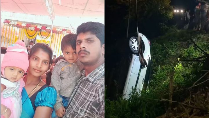 Four of family killed after car plunges into well in Telangana