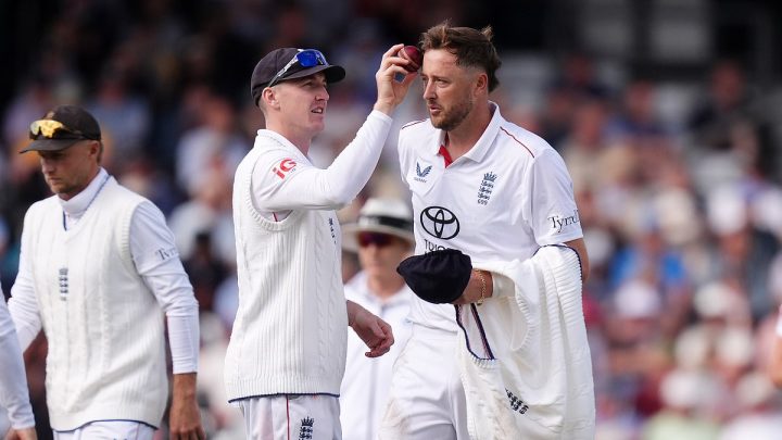 England dominates Pakistan on Day 1 of first test as Robinson makes history in 5-wicket haul