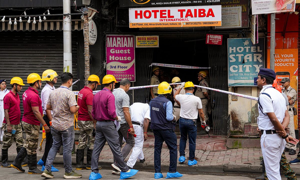 Kolkata hotel fire: Leaseholder arrested, two others detained over alleged safety violations