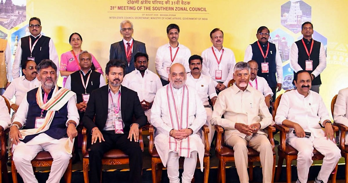Southern states back Shah's call for dialogue on water disputes as delimitation concerns dominate zonal meet