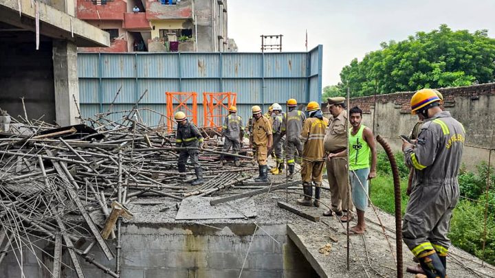 Three workers, including Nepali national, killed as building shuttering collapses in UP's Vrindavan