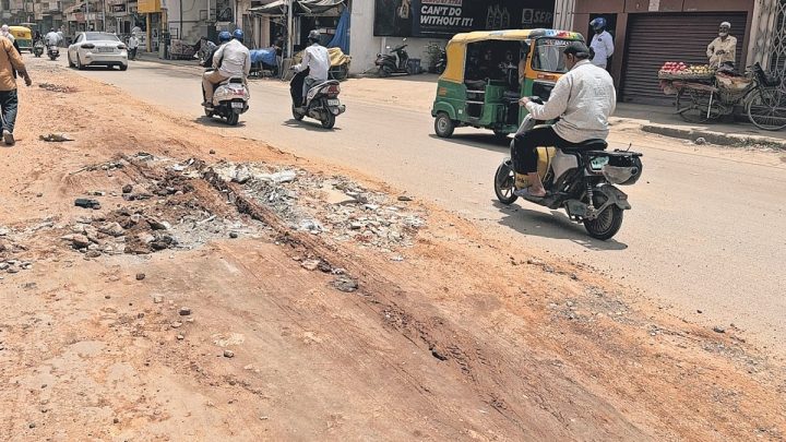 Unending repair work makes Tannery Road a no-go zone