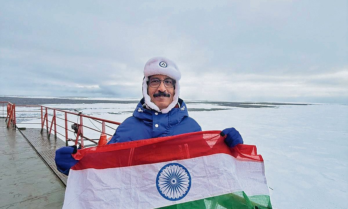 Kerala marine scientist conquers North Pole, records global warming impact