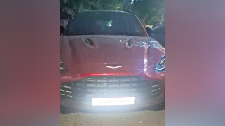 CCTV confirms speeding Aston Martin hit woman in Hyderabad; police await forensic, MVI reports