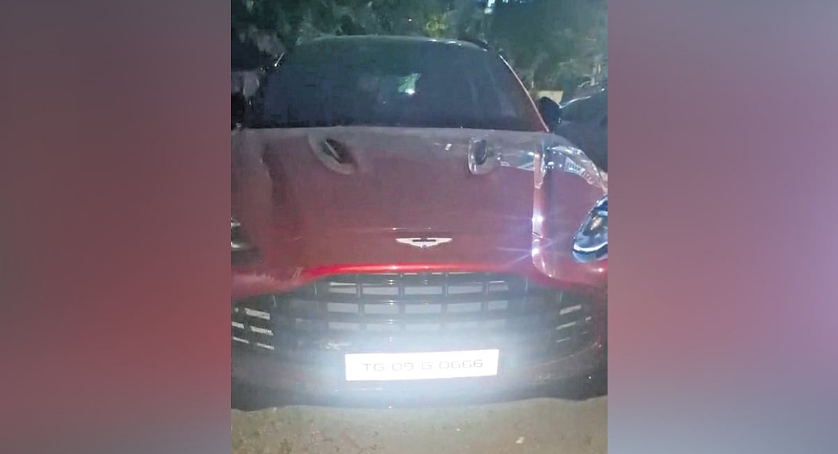 CCTV confirms speeding Aston Martin hit woman in Hyderabad; police await forensic, MVI reports