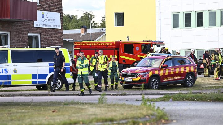 An 18-year-old with a sword attacks a school in Sweden, leaving one dead and two injured