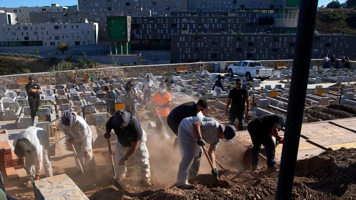 Ceuta begins burials for migrants who died attempting to cross into the Spanish territory