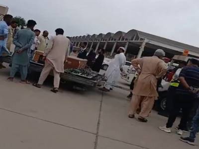 حوثیوں کے حملے میں جاں بحق ہونے والے 2 پاکستانیوں کی میتیں اور …
