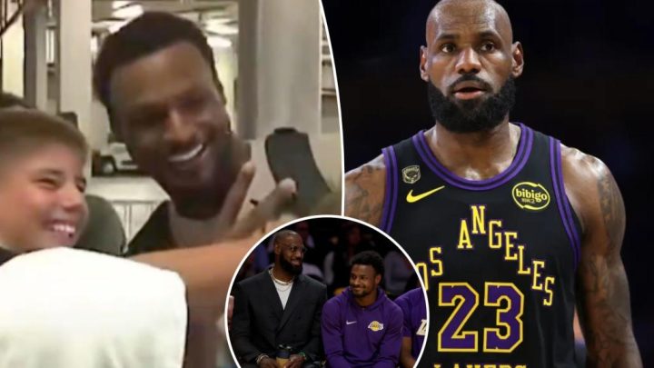 Bronny James breaks his silence on LeBron James’ departure from Lakers