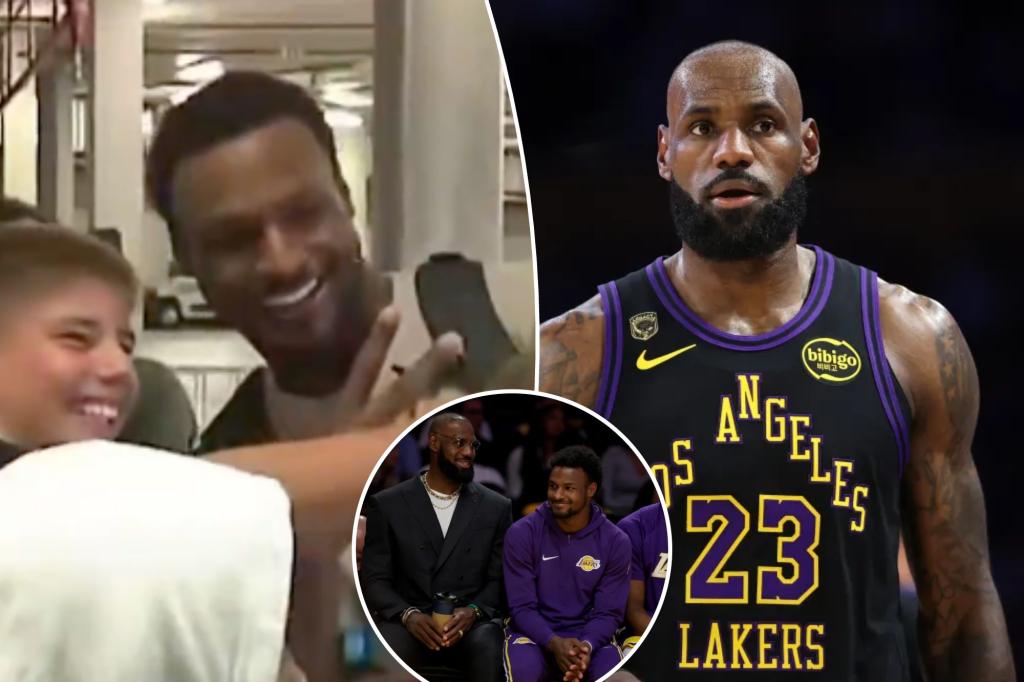 Bronny James breaks his silence on LeBron James’ departure from Lakers