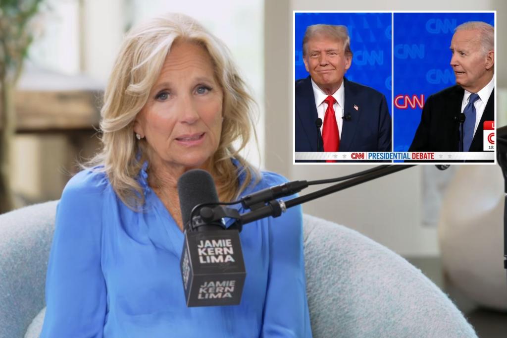 Jill Biden entertains possibility Joe was drugged before 2024 debate with Trump