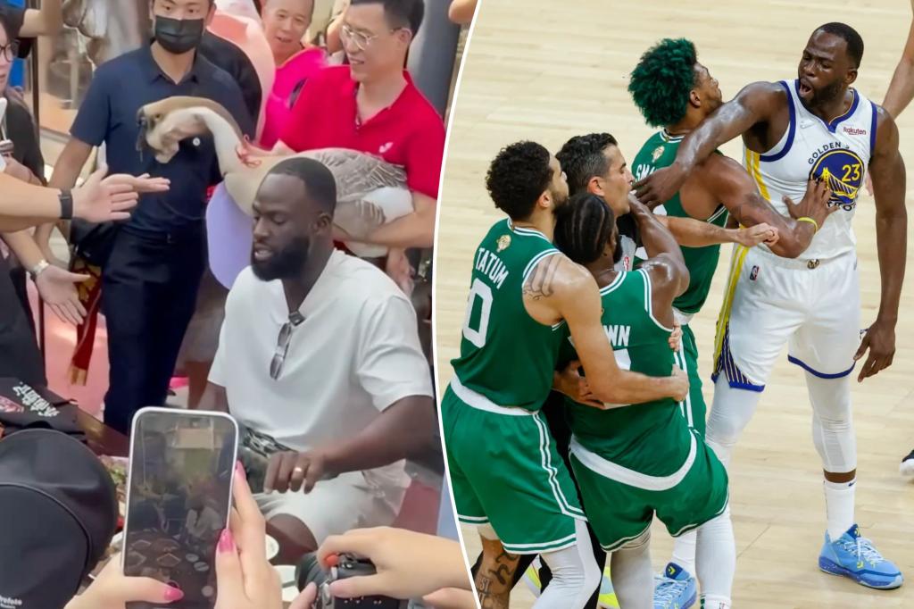 Sneaky goose leaves Warriors tough guy Draymond Green running scared: ‘Oh sh–‘