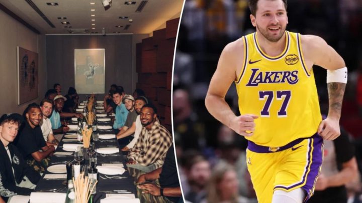 Luka Doncic reveals first look at LeBron-less Lakers