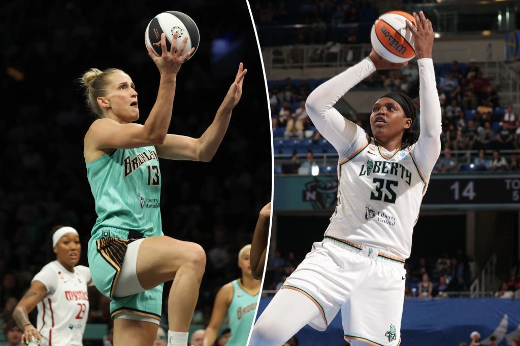 Liberty’s Jonquel Jones, Leonie Fiebich have eyes on return against Fever