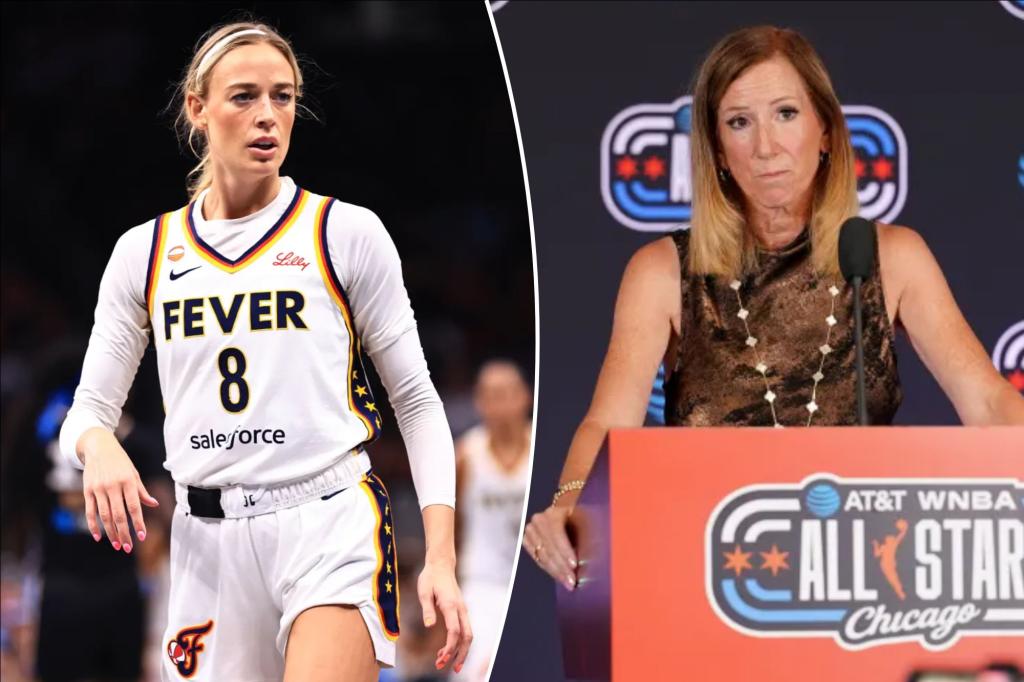 Sophie Cunningham hints at WNBA commissioner shakeup as she goes after Cathy Engelbert