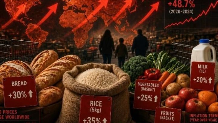 भारत में 2027 तक खाना-पीना महंगा हो सकता है: रिसर्च फर्म जेपी मॉर्गन का अलर्ट– सरकार पर ₹3 लाख करोड़ का बोझ बढ़ेगा0:59Play video