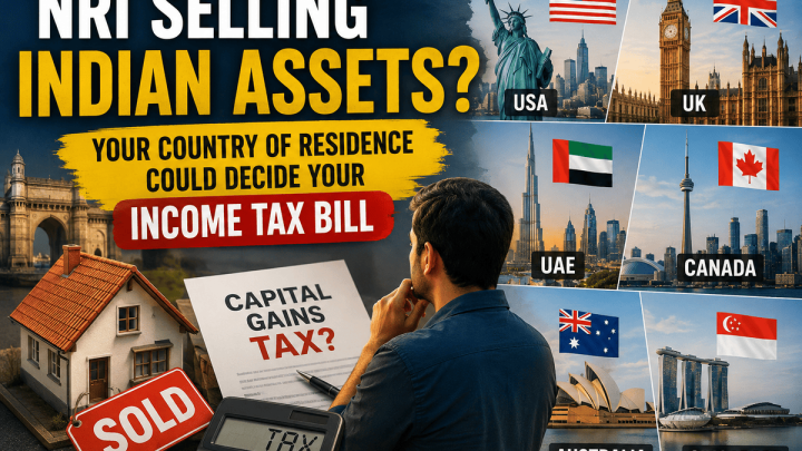 NRI selling Indian assets? Where you reside matters