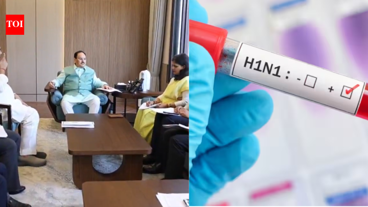 DelhiH1N1 surge sets alarm bells ringing in Delhi, JP Nadda calls key health meet