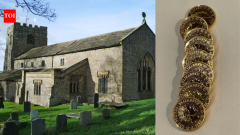 UK700-year-old church finds £30,000 in gold coins hidden beneath altar