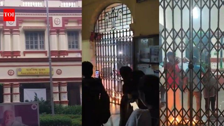 KolkataABVP, Left-leaning student groups clash on Jadavpur University campus