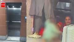 VijayawadaAndhra woman dies in freak accident after elevator moves with door open
