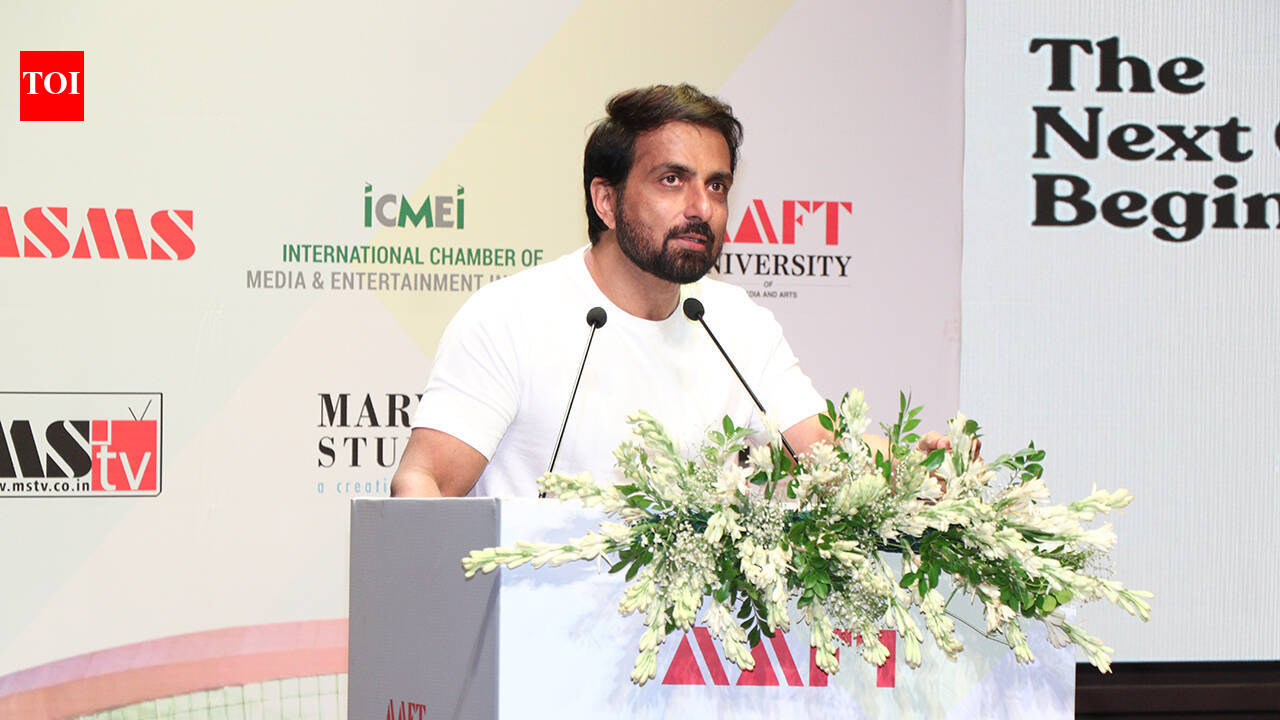 EducationAAFT welcomes class of 2026 at Bharat Mandapam with Sonu Sood and global diplomats