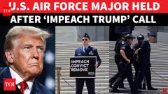 International 08:08 'Impeach failed Trump!': Air Force major arrested again after explosive attack — watch