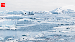 Hidden Antarctic lake drained 2 cubic km of water in just three years