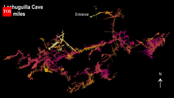 Cavers broke through a New Mexico pit to uncover 145 miles of Lechuguilla Cave