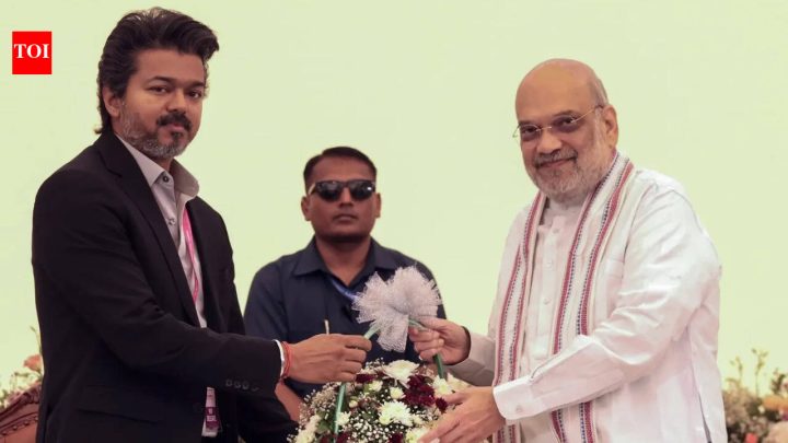 Delimitation, NEET & Cauvery: What Tamil Nadu CM Vijay discussed with Amit Shah