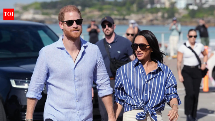 UKPrince Harry, Meghan and children arrive in UK after 6 years