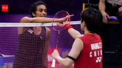 Badminton‘Maybe that was her tactic’: Sindhu questions ‘cramps’; Wang says ‘I was injured’