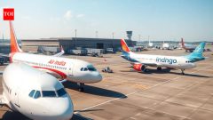 India BusinessUS-Iran war brings Air India Group's international carriage down 35%, IndiGo's 15.4%