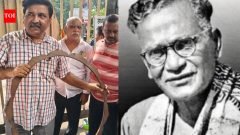 KolkataViolence & vandalism rock JU: Part of Nandalal Bose-designed emblem broken