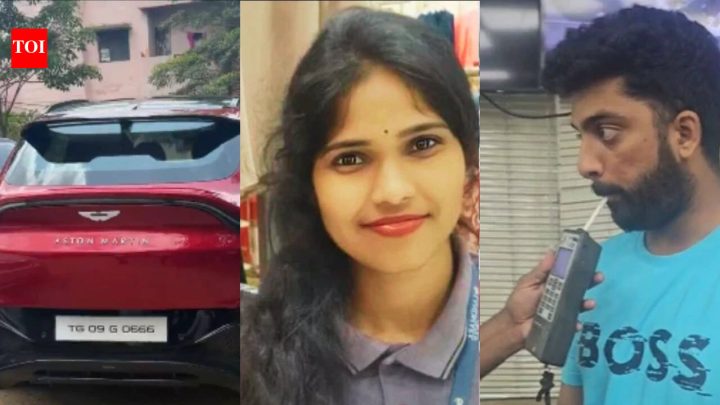 Hyderabad'Rushed her to hospital': MP son's 1st reaction on Aston Martin crash that killed woman