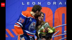 NewsLeon Draisaitl's wife Celeste Desjardins: Inside their life off the ice