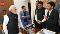 India BusinessPM Modi meets 20 space startup CEOs, urges wider use of space tech for public benefit