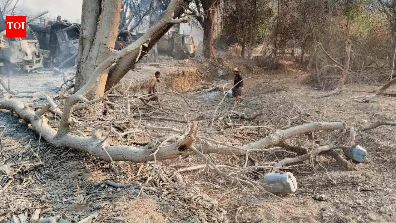 Rest of WorldMyanmar military strike on Buddhist monastery kills 14, including three women