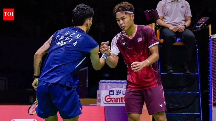 Badminton'Speechless' Garret Tan silences Lakshya Sen and Delhi crowd at BWF World C'ships