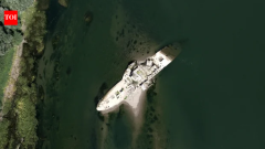 Steam tug that survived two world wars reappears in Serbia after drought