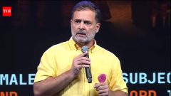 India'Women are liable to no one': Rahul attacks 'Manusmriti' at Pune event