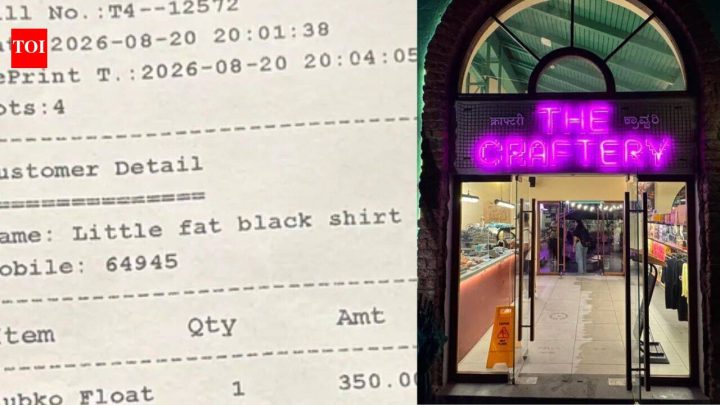 Bengaluru'Little fat black shirt': Bengaluru cafe faces heat over 'body-shaming' customer